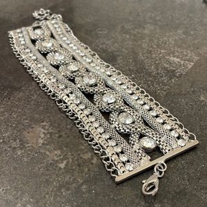 Multi chain Rhinestone Bracelet